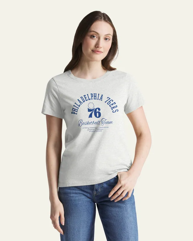 47-everyday-tee-philadelphia-76ers-t-shirt-grau-damen image 1