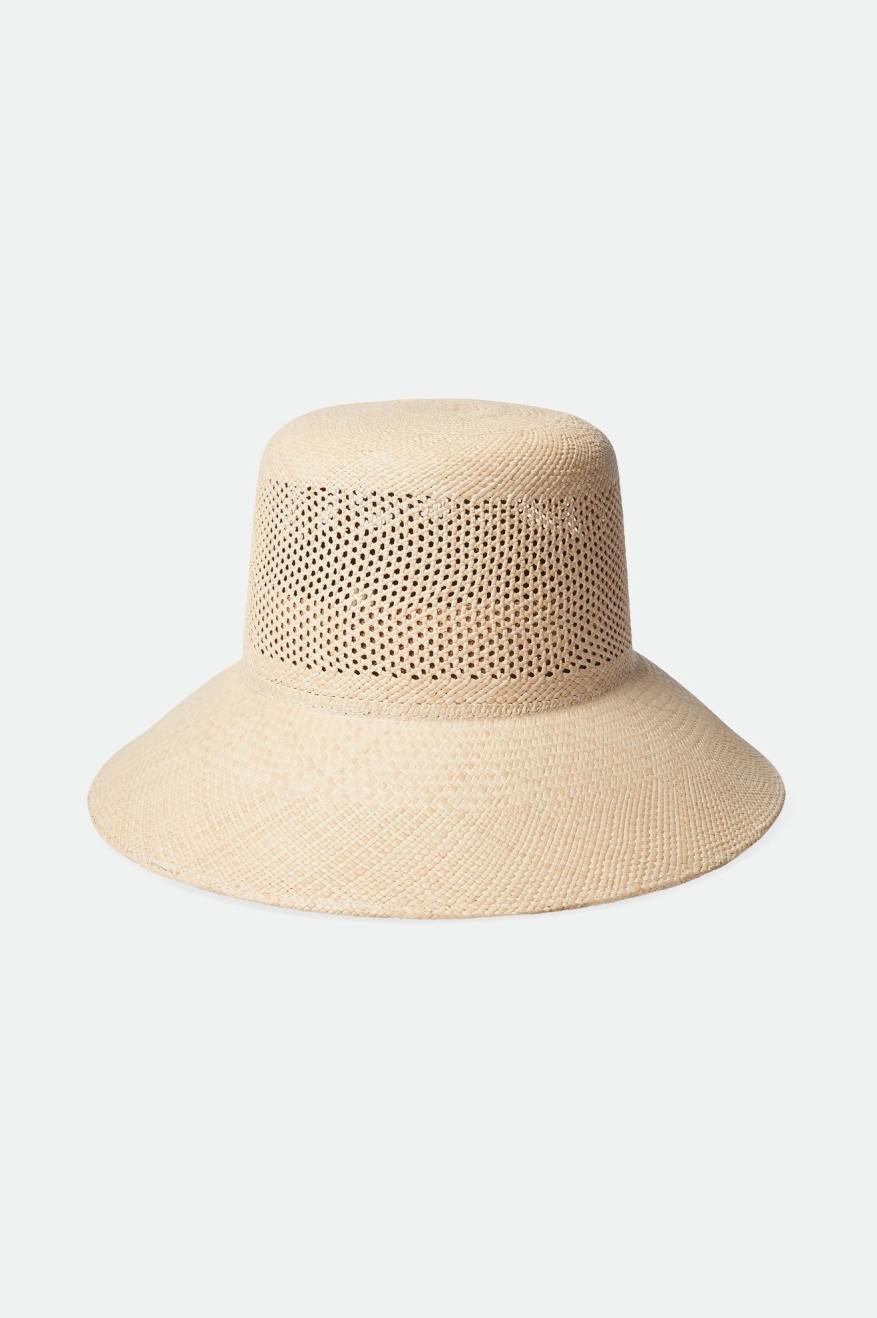 brixton-lopez-panama-straw-bucket-catalina-sand image 2