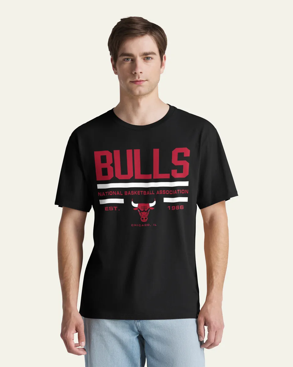 47-brand-chicago-bulls-stack-block-t-shirt-schwarz-baumwolle image 1
