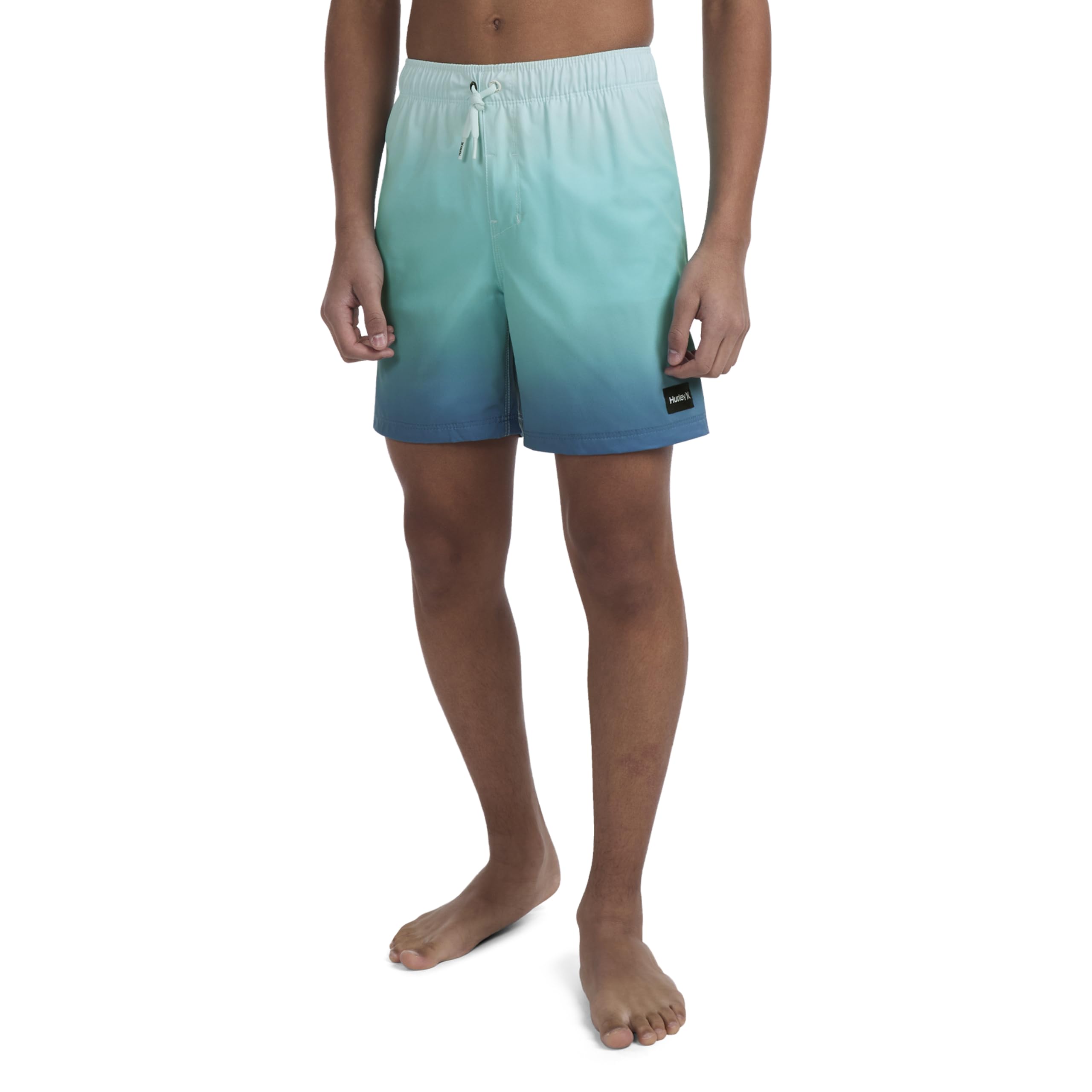 hurley-boardshorts-88446-jungen-badeshorts-gr-n-8-10 image 4