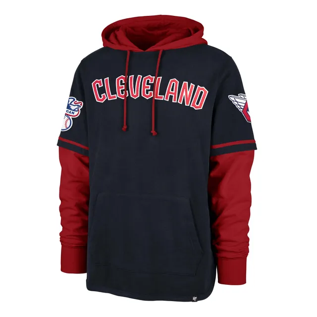 47-brand-shortstop-cleveland-guardians-hoodie-navy image 1