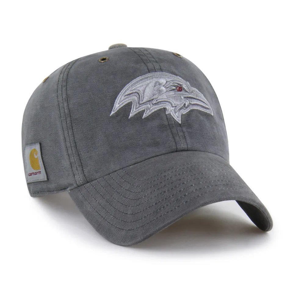 47-brand-clean-up-baltimore-ravens-cap-schwarz-osf-canvas image 1