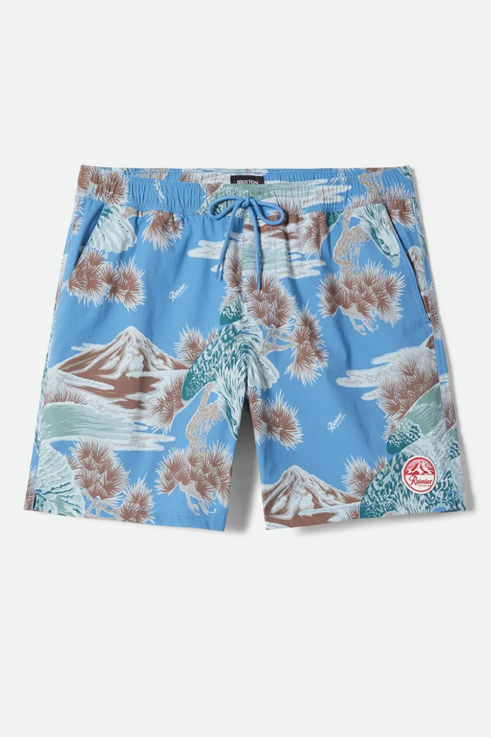 brixton-everyday-stretch-hybrid-short-7-shorts-blau-herren image 1