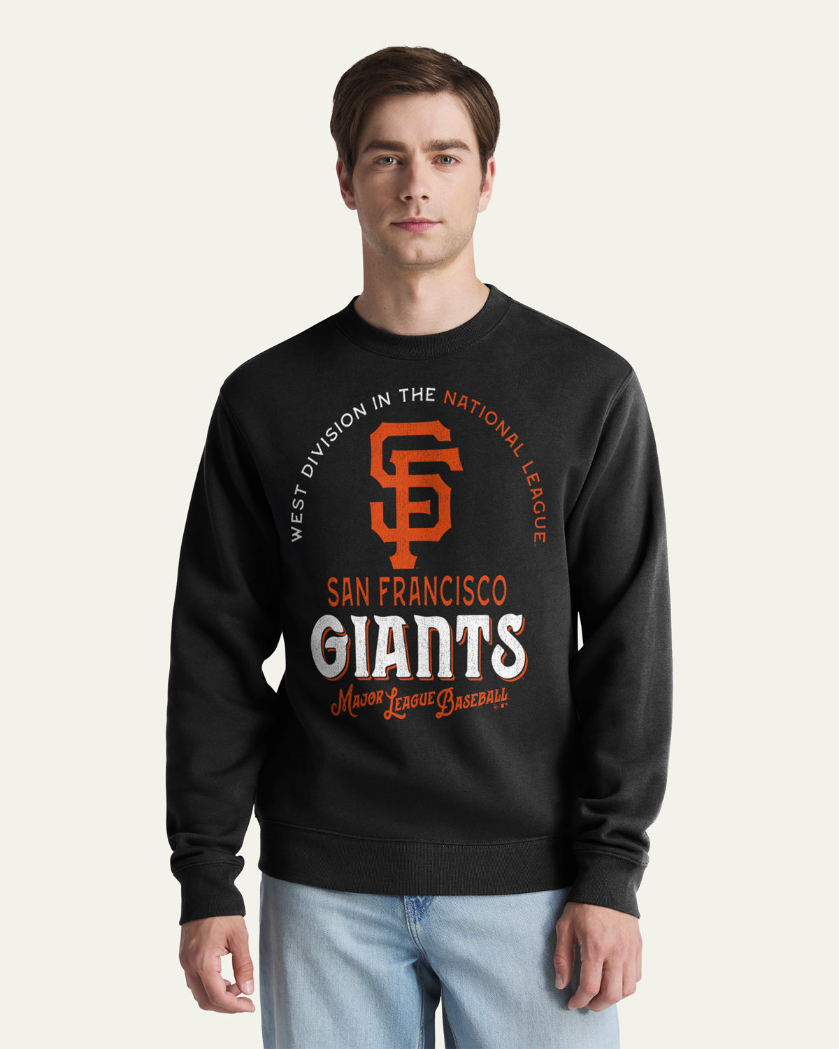 47-headline-crew-san-francisco-giants-sweatshirt-schwarz image 1