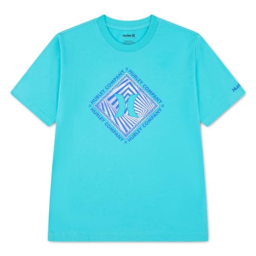 hurley-89057-grafik-t-shirt-jungen-gr-8-10-jahre-kurzarm image 8