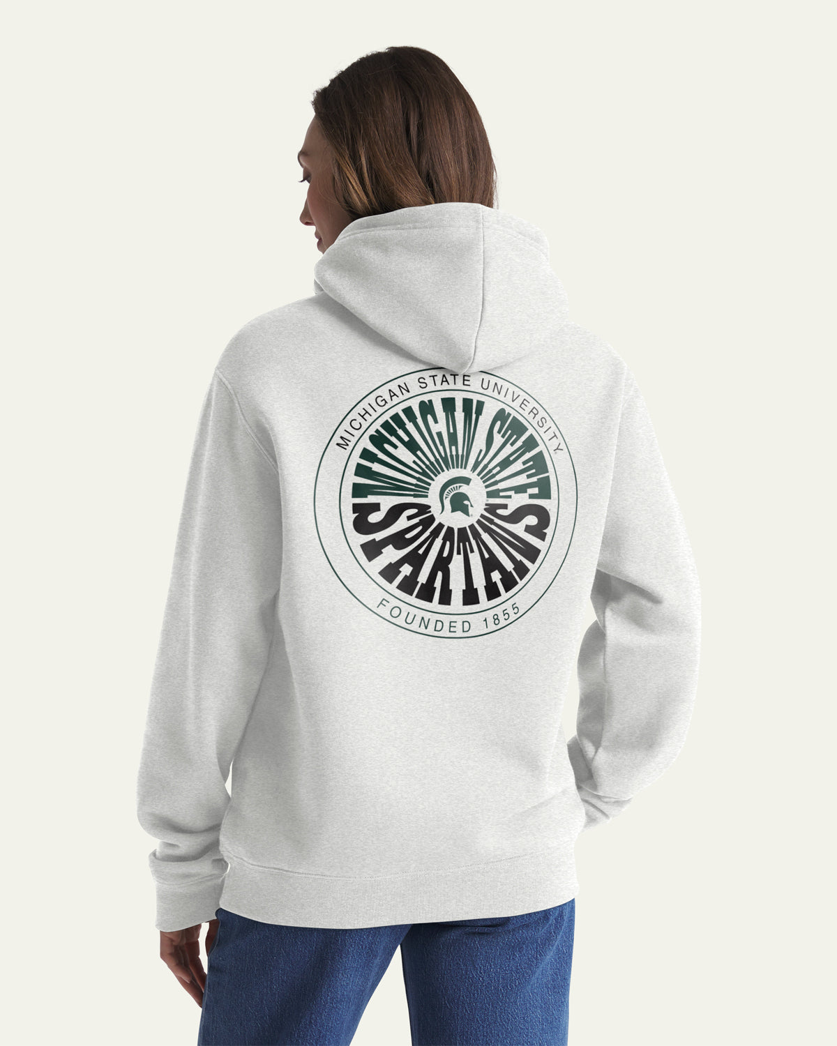 47-brand-headline-hood-michigan-state-hoodie-grau image 3