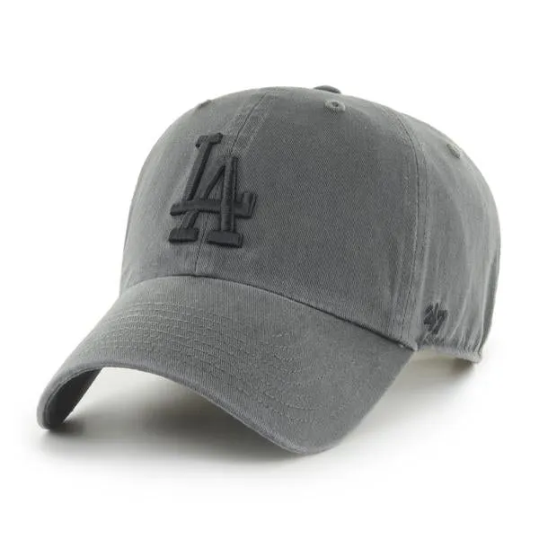 47-clean-up-los-angeles-dodgers-cap-charcoal-osf-baumwolle image 1