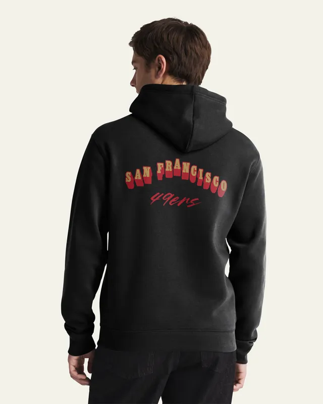 47-brand-headline-49ers-game-mark-hoodie-schwarz-fleece image 1