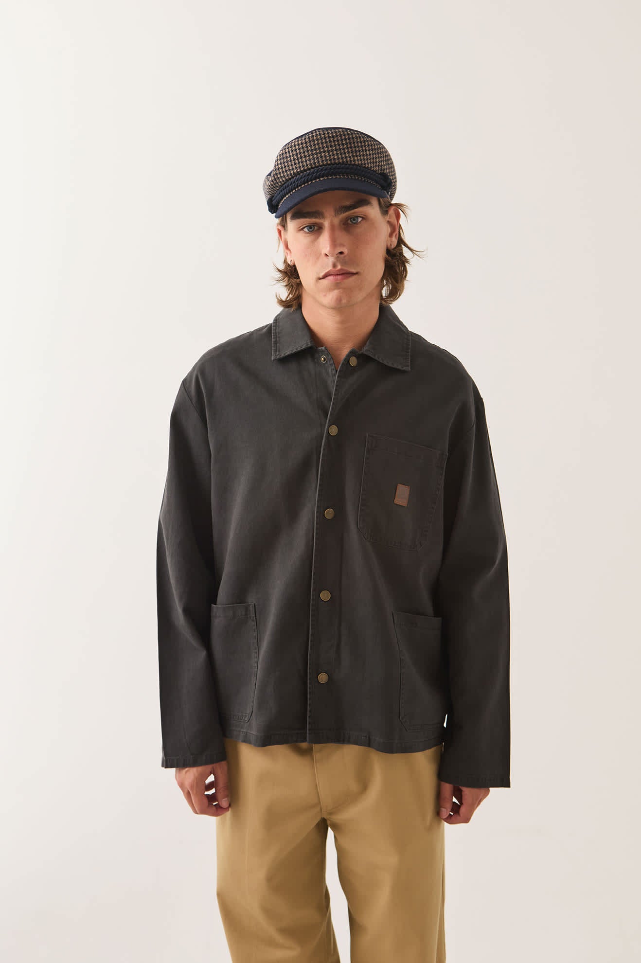 brixton-painters-jacket-washed-black-baumwolltwill image 6