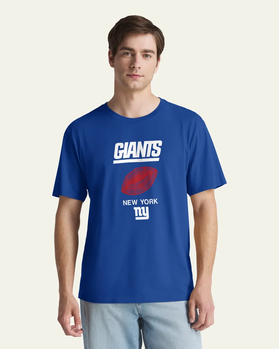 47-new-york-giants-t-shirt-royal-herren-baumwolle image 1