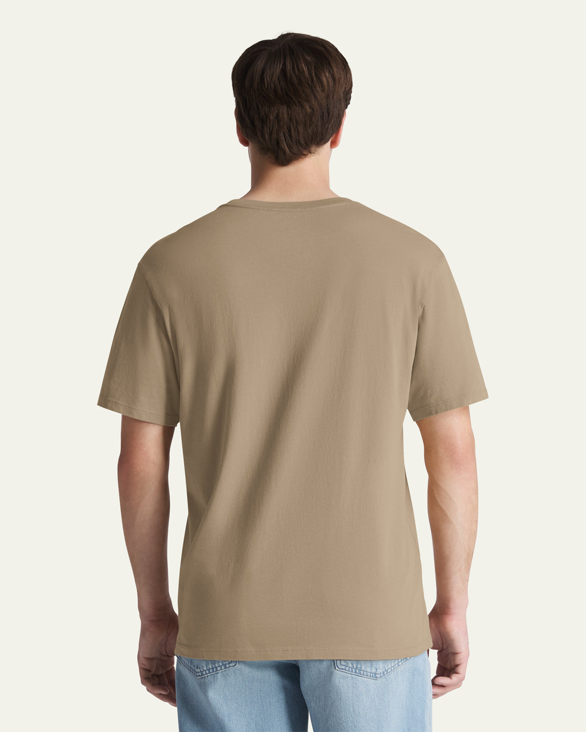 47-foundation-tee-basics-everyday-t-shirt-khaki image 2