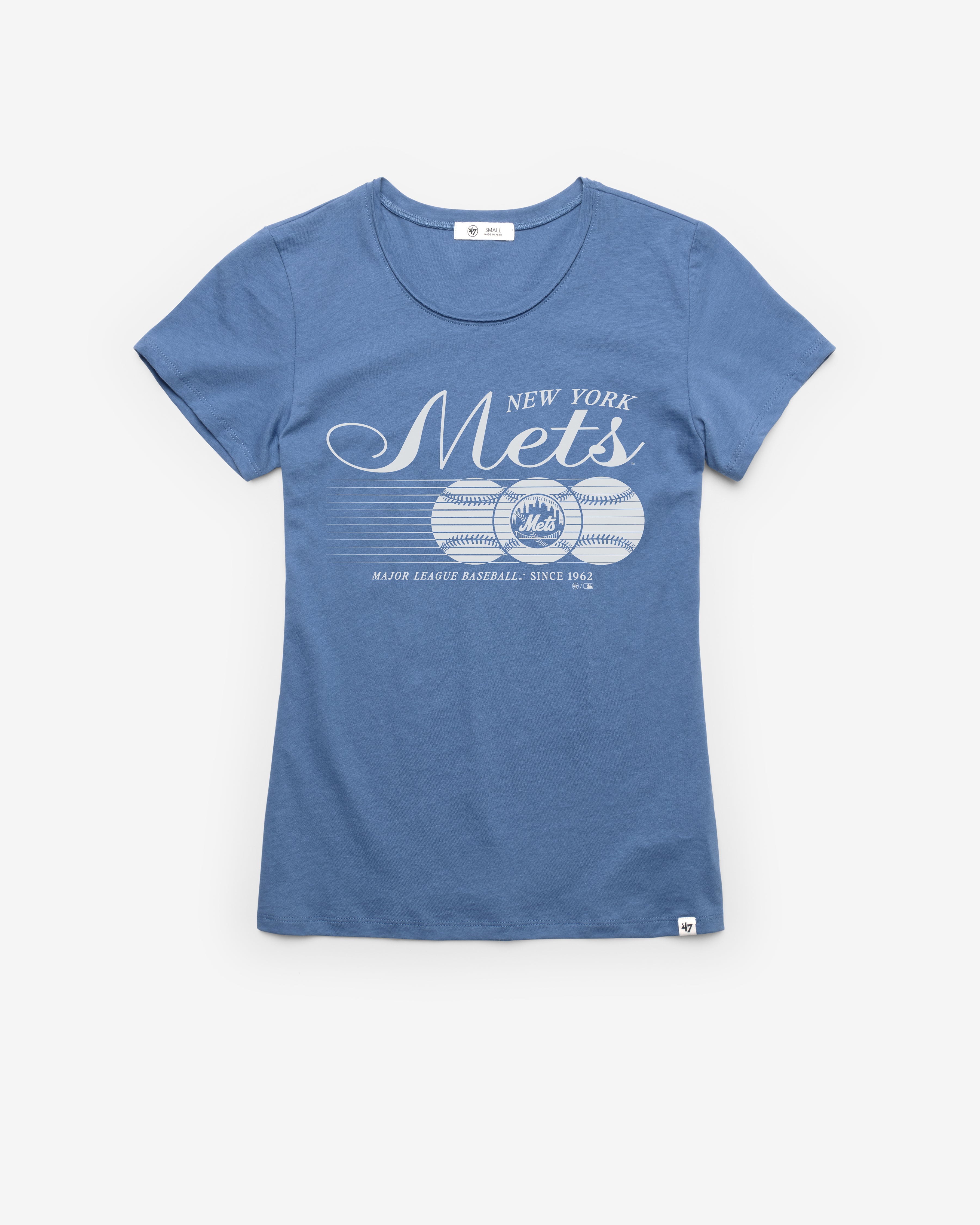 47-brand-frankie-new-york-mets-tee-cadet-blue-damen-t-shirt image 1