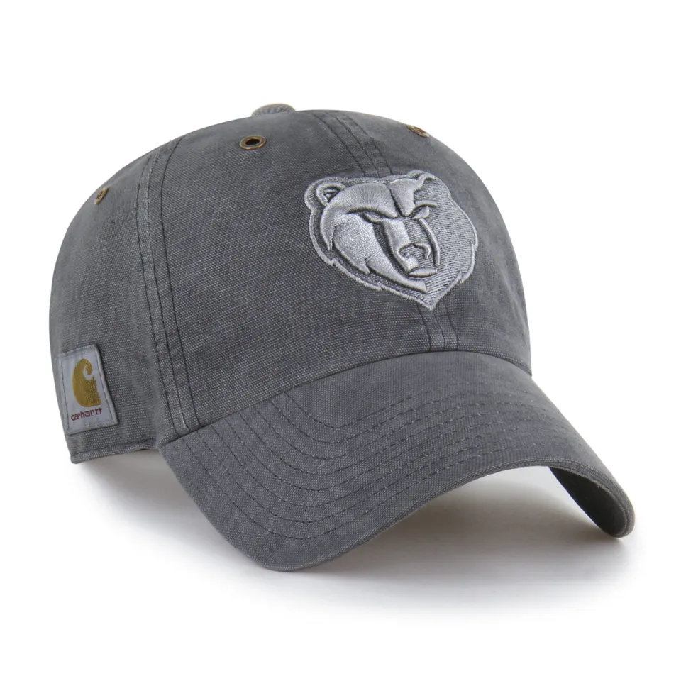 47-brand-memphis-grizzlies-clean-up-cap-carhartt-shadow image 1