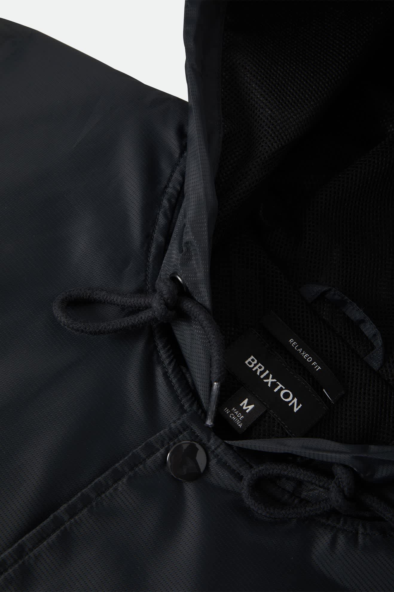 brixton-claxton-leichte-jacke-mit-kapuze-schwarz image 2