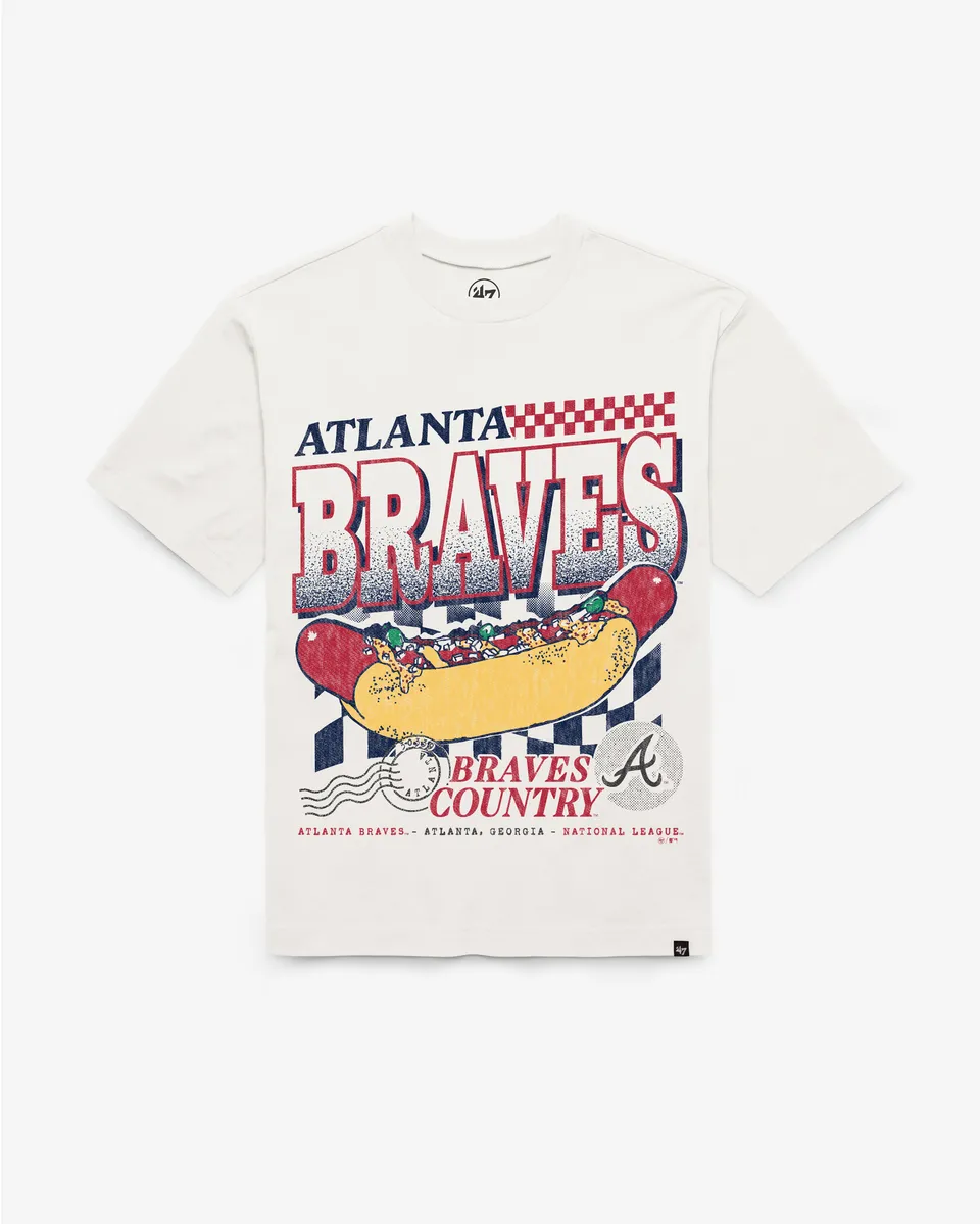 47-foundation-tee-atlanta-braves-on-the-grill-t-shirt-sandstone image 1
