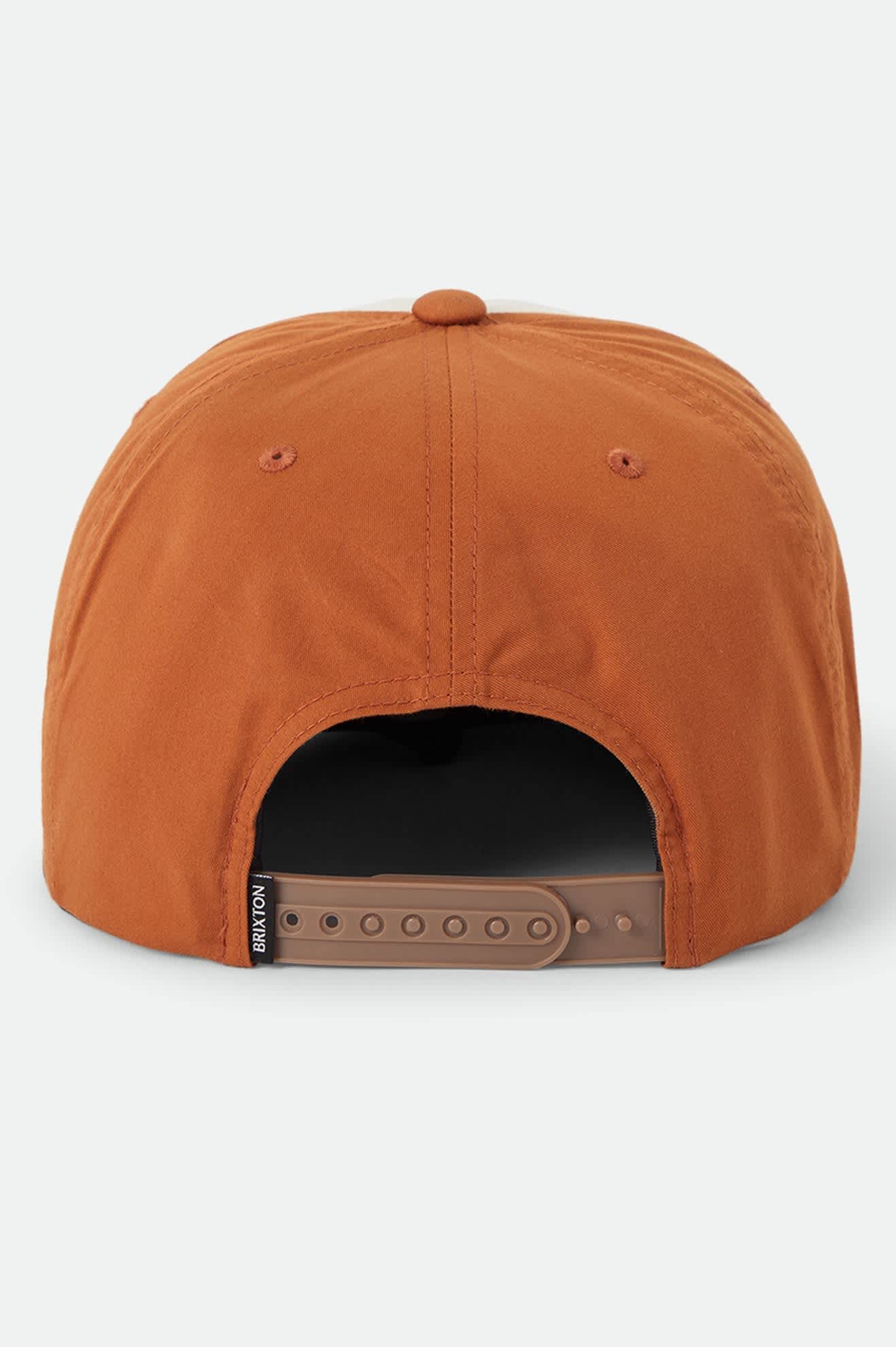 brixton-grade-snapback-cap-whitecap-caramel-baumwolle image 2