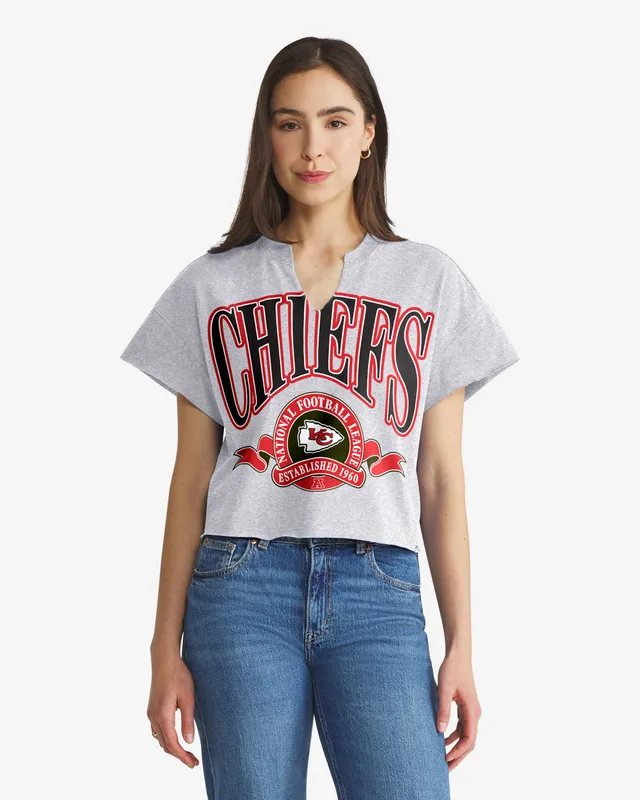 47-banners-out-chiefs-oversized-tee-quartz-grey-damen image 1
