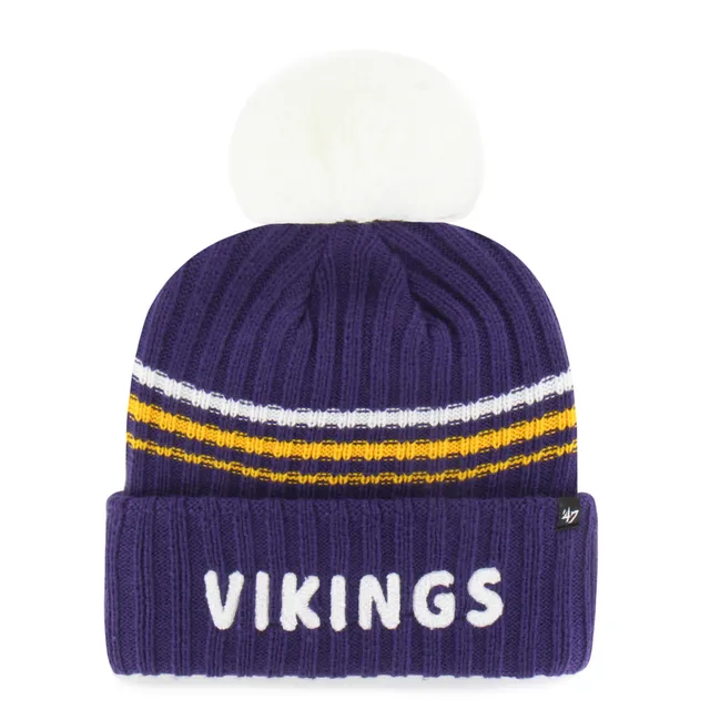 47-brand-knits-minnesota-vikings-fuzzy-script-m-tze-purple image 1