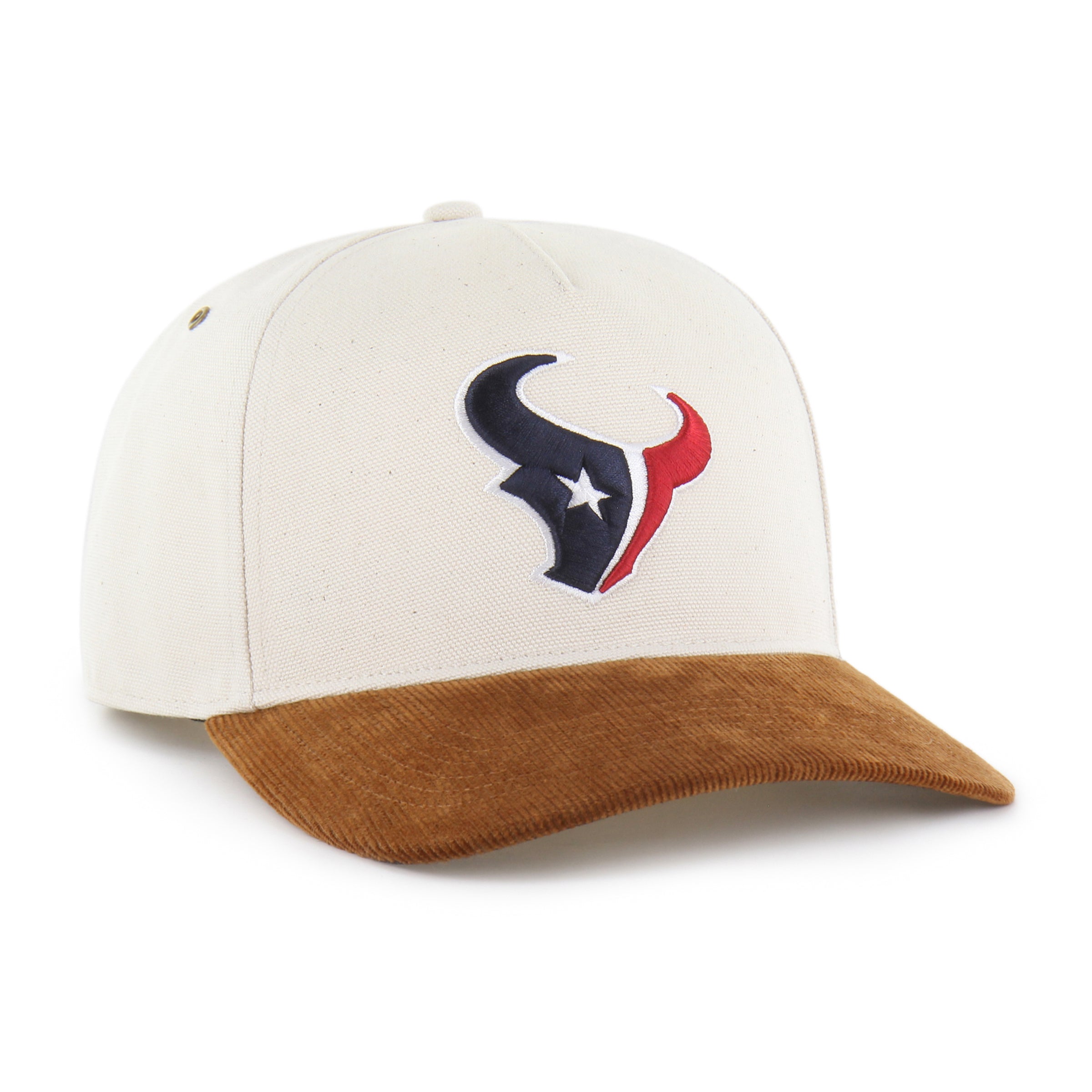47-brand-hitch-rf-relaxed-fit-snapback-cap-texans-natural image 4