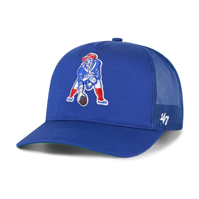 47-hitch-new-england-patriots-cap-royal-snapback-mesh image 1