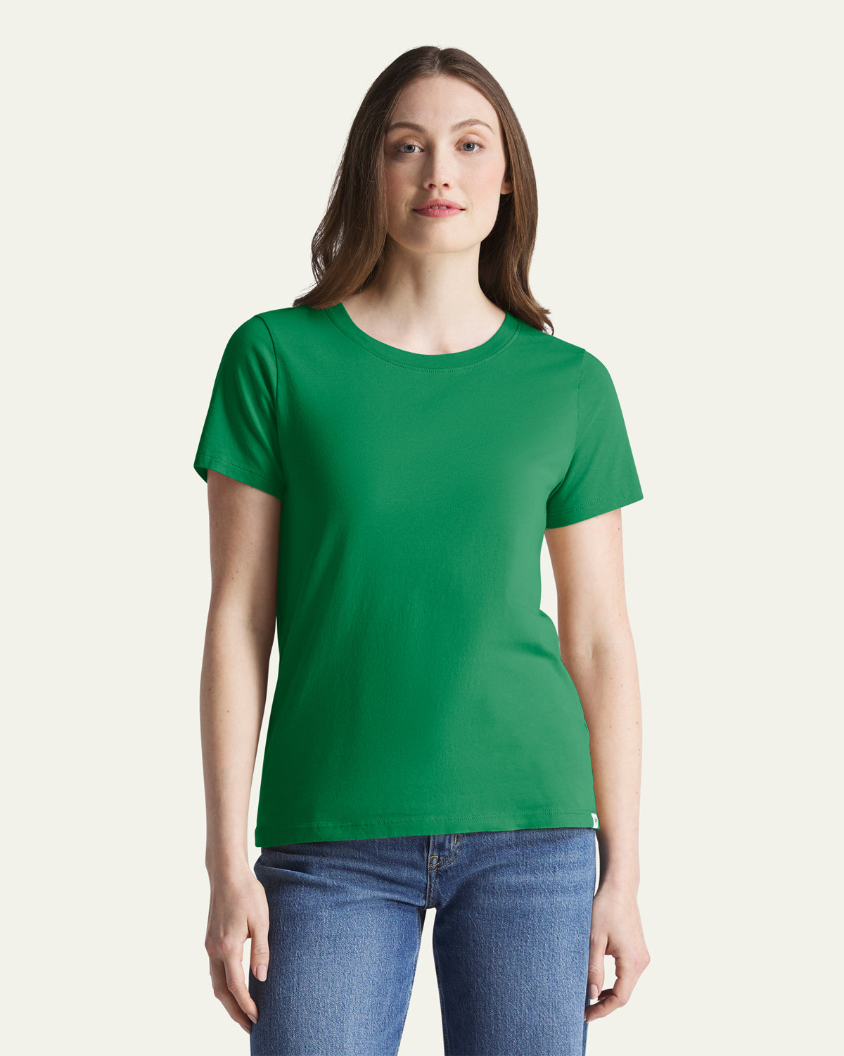 47-foundation-tee-damen-t-shirt-kelly-gr-n-baumwolle image 1