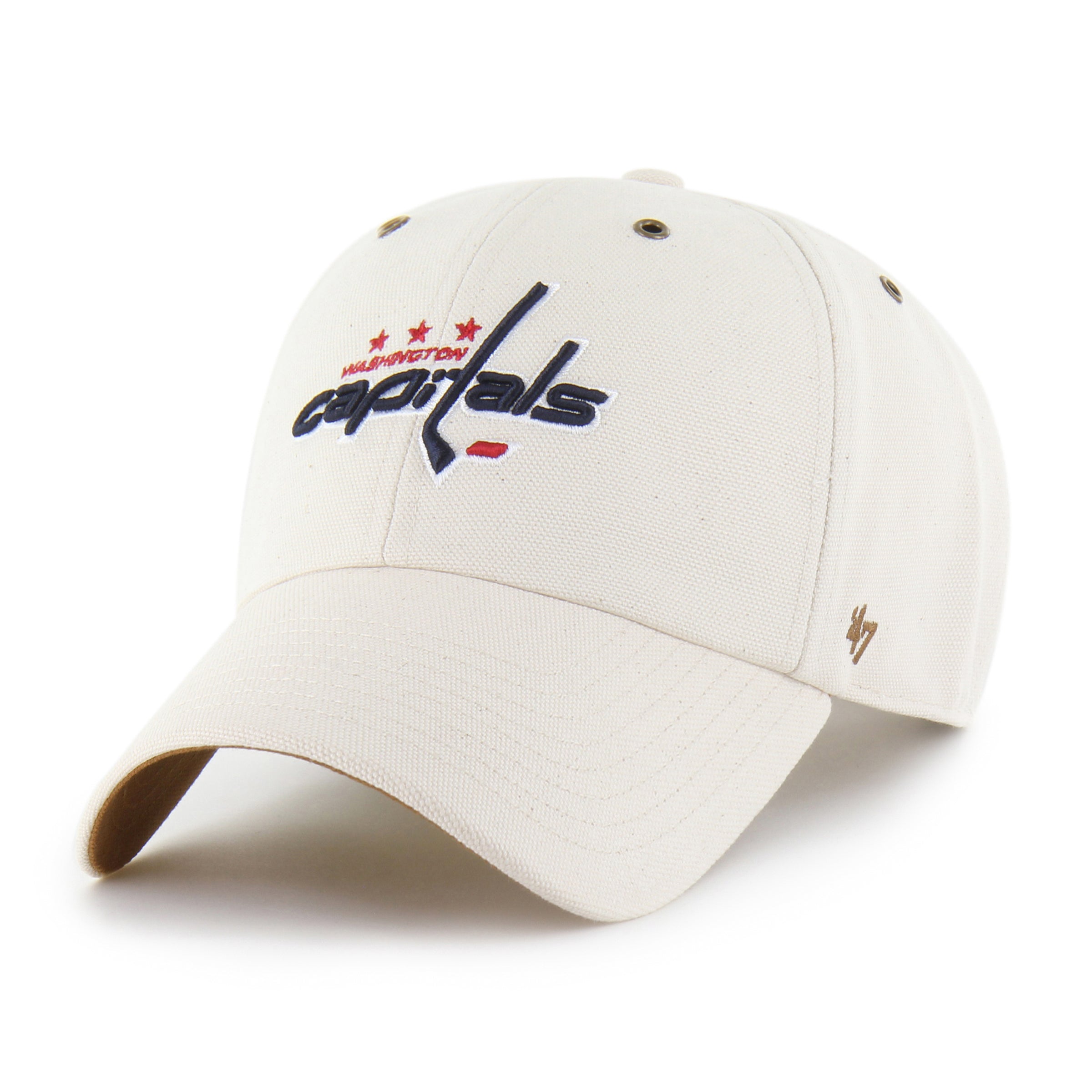 47-brand-clean-up-washington-capitals-cap-natural-osf-strapback image 1