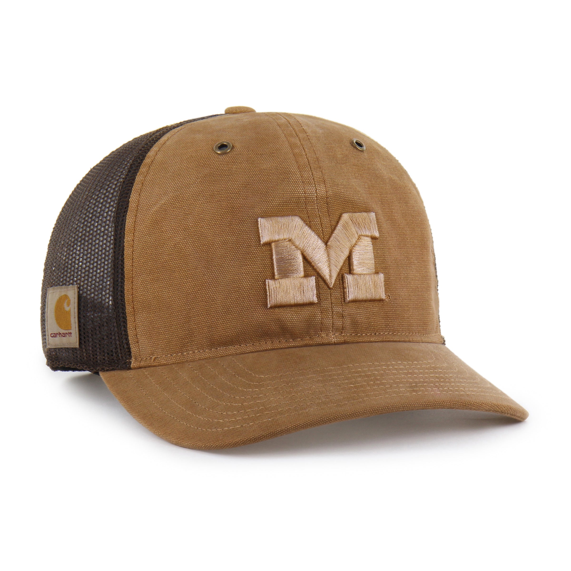 47-47-trucker-michigan-wolverines-cap-braun-osf image 1