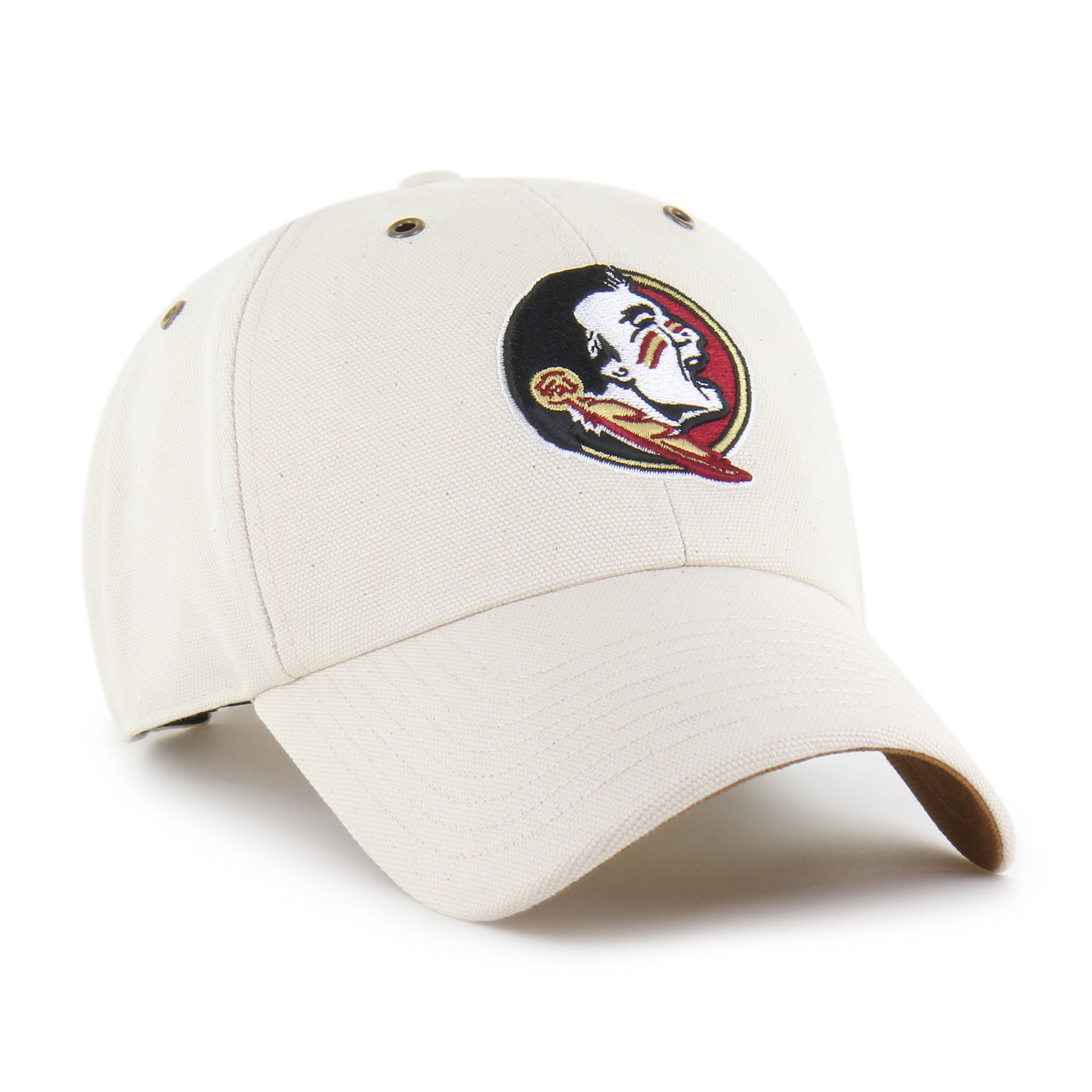 47-brand-47-clean-up-florida-state-cap-natural-carhartt image 4