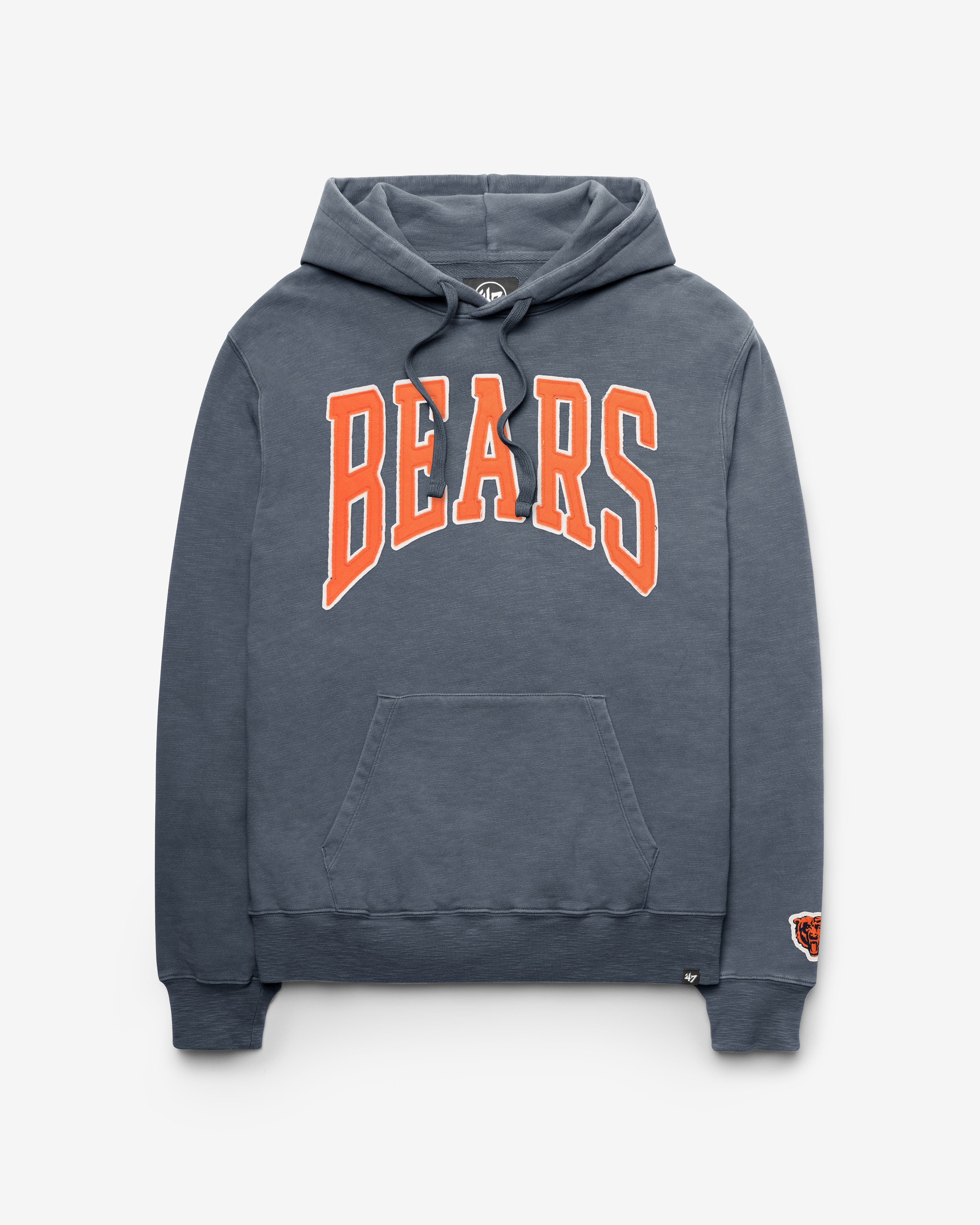 47-headline-crew-chicago-bears-hoodie-rusted-navy-vintage image 1
