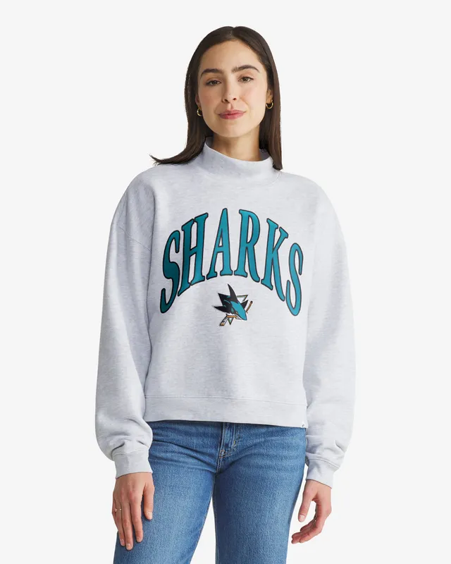 47-brand-vantage-san-jose-sharks-pullover-relay-grey-damen image 1
