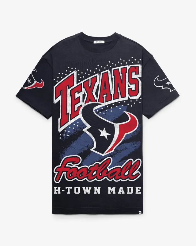 47-brand-foundation-gemstone-swash-t-shirt-kleid-navy-texans image 1