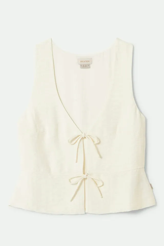 brixton-lakeview-top-off-white-damen-rmellos-viskose image 1