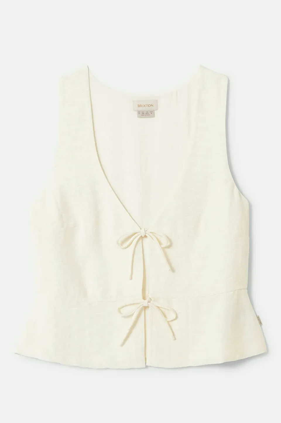 brixton-lakeview-top-off-white-damen-rmellos-viskose image 1