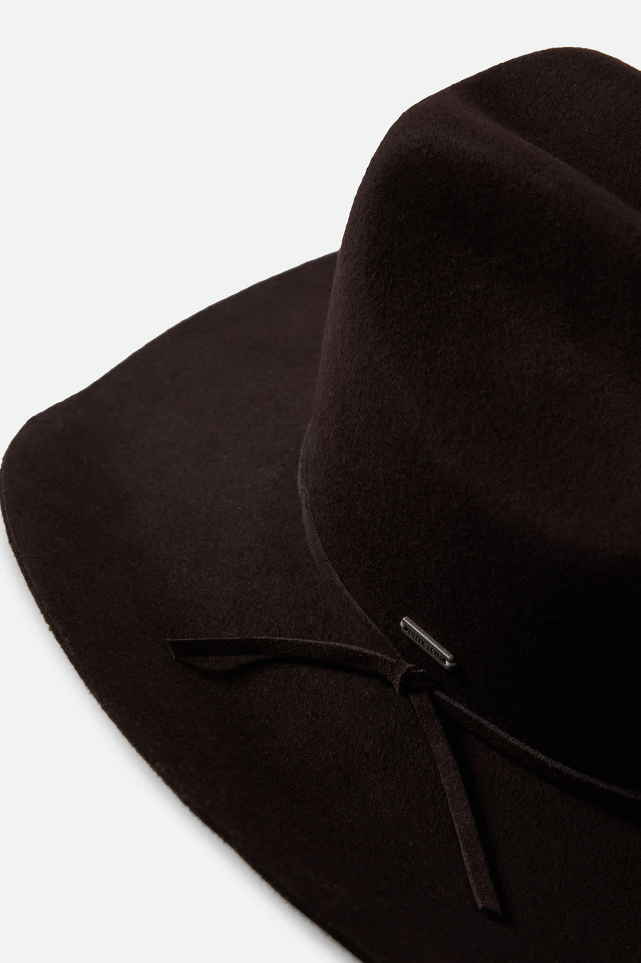 brixton-laredo-cowboyhut-dark-brown-wollfilz image 3