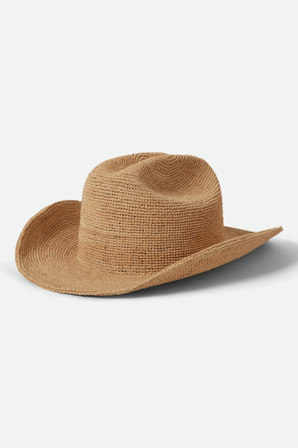 brixton-odessa-straw-cowboyhut-tan-packbar-raffia image 1