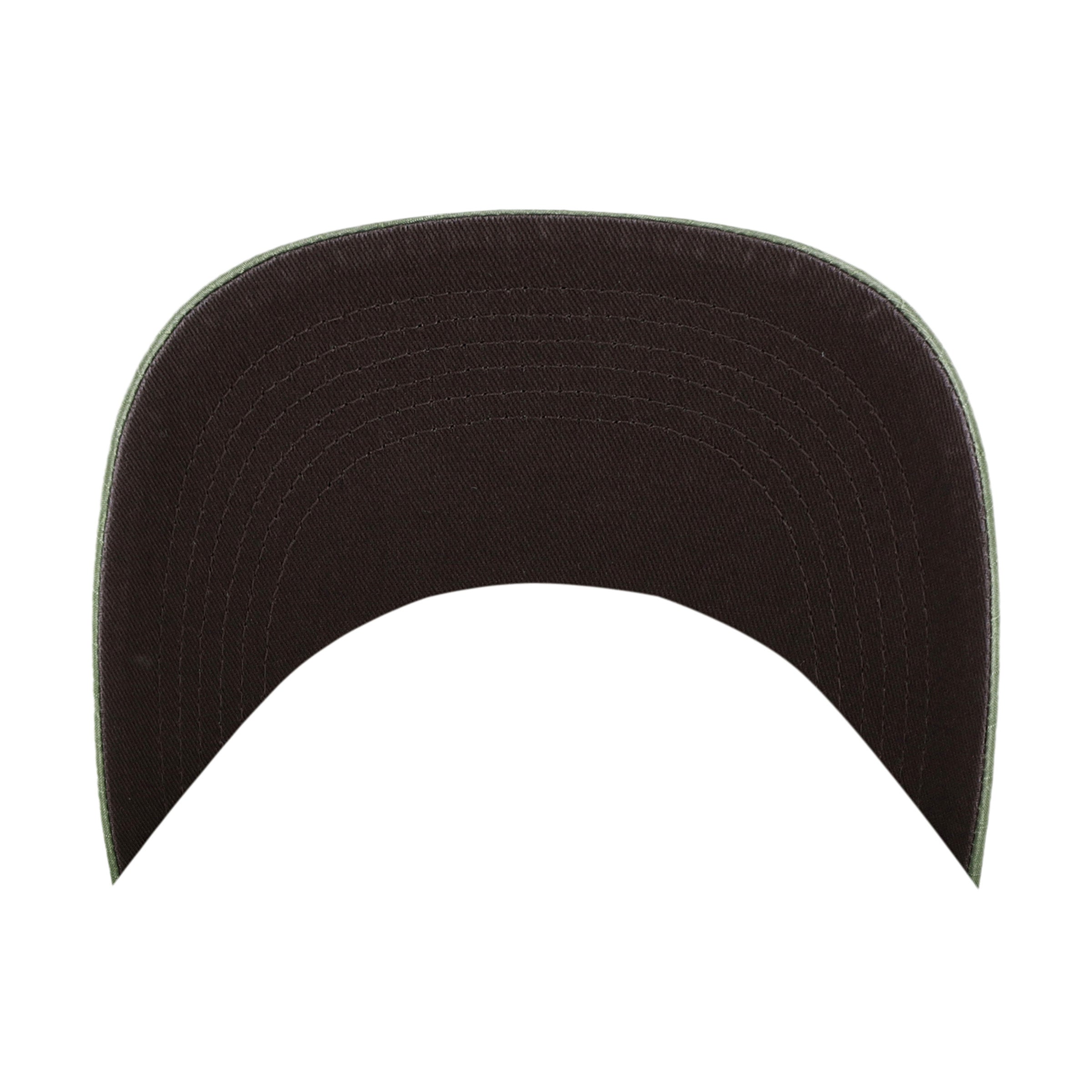 47-clean-up-los-angeles-dodgers-round-visor-sandalwood-osf image 3