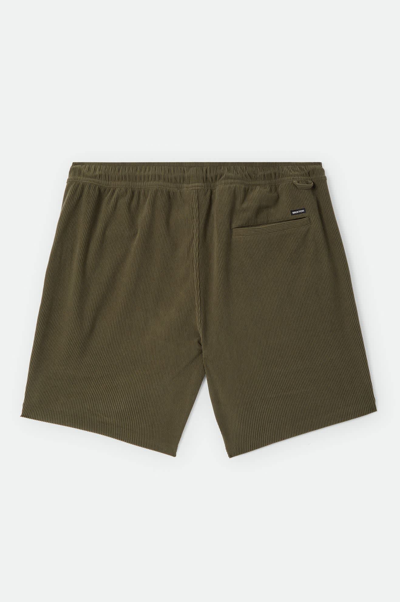 brixton-everyday-cord-shorts-dunkeloliv-kord image 5