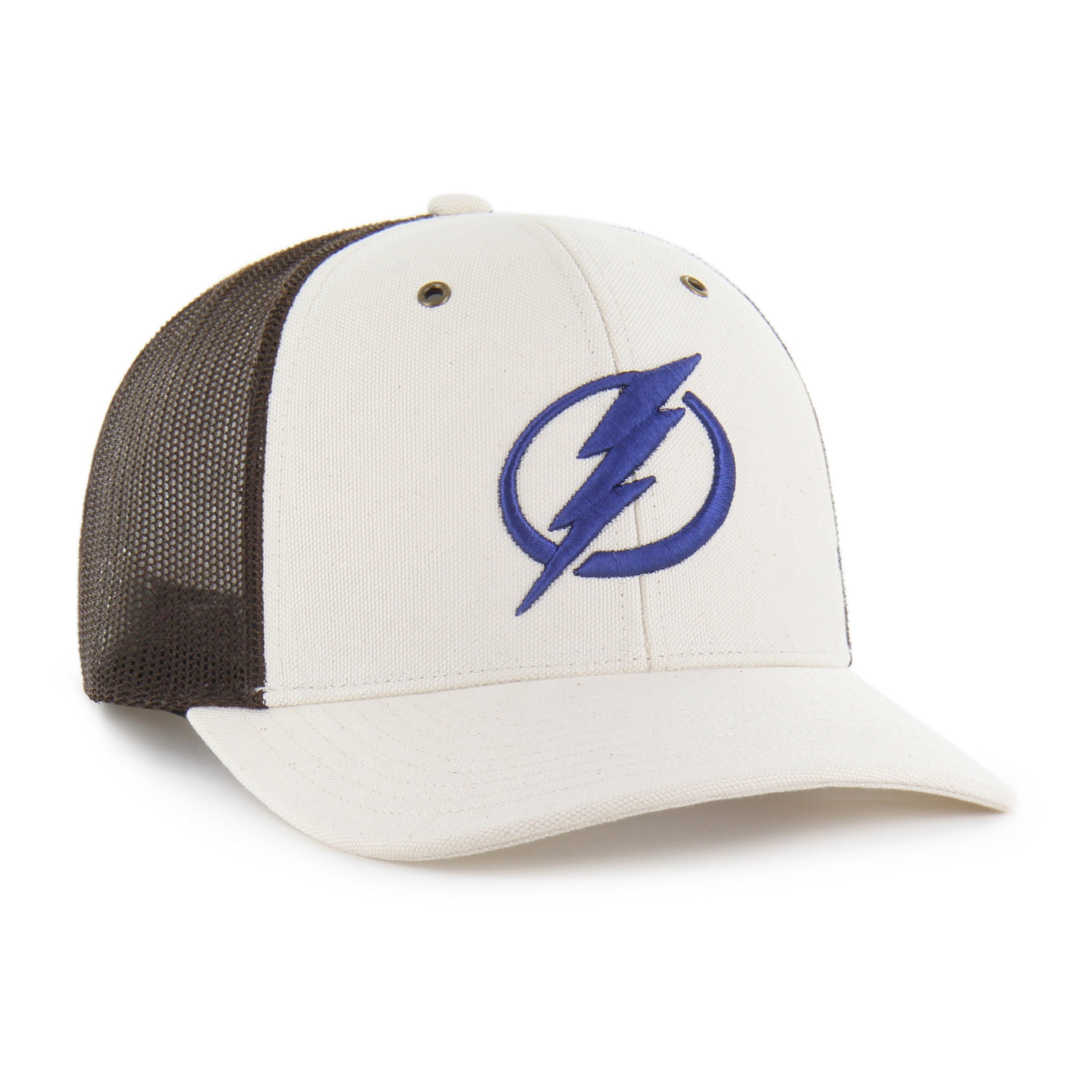 47-carhartt-undyed-trucker-cap-tampa-bay-lightning-natural image 4