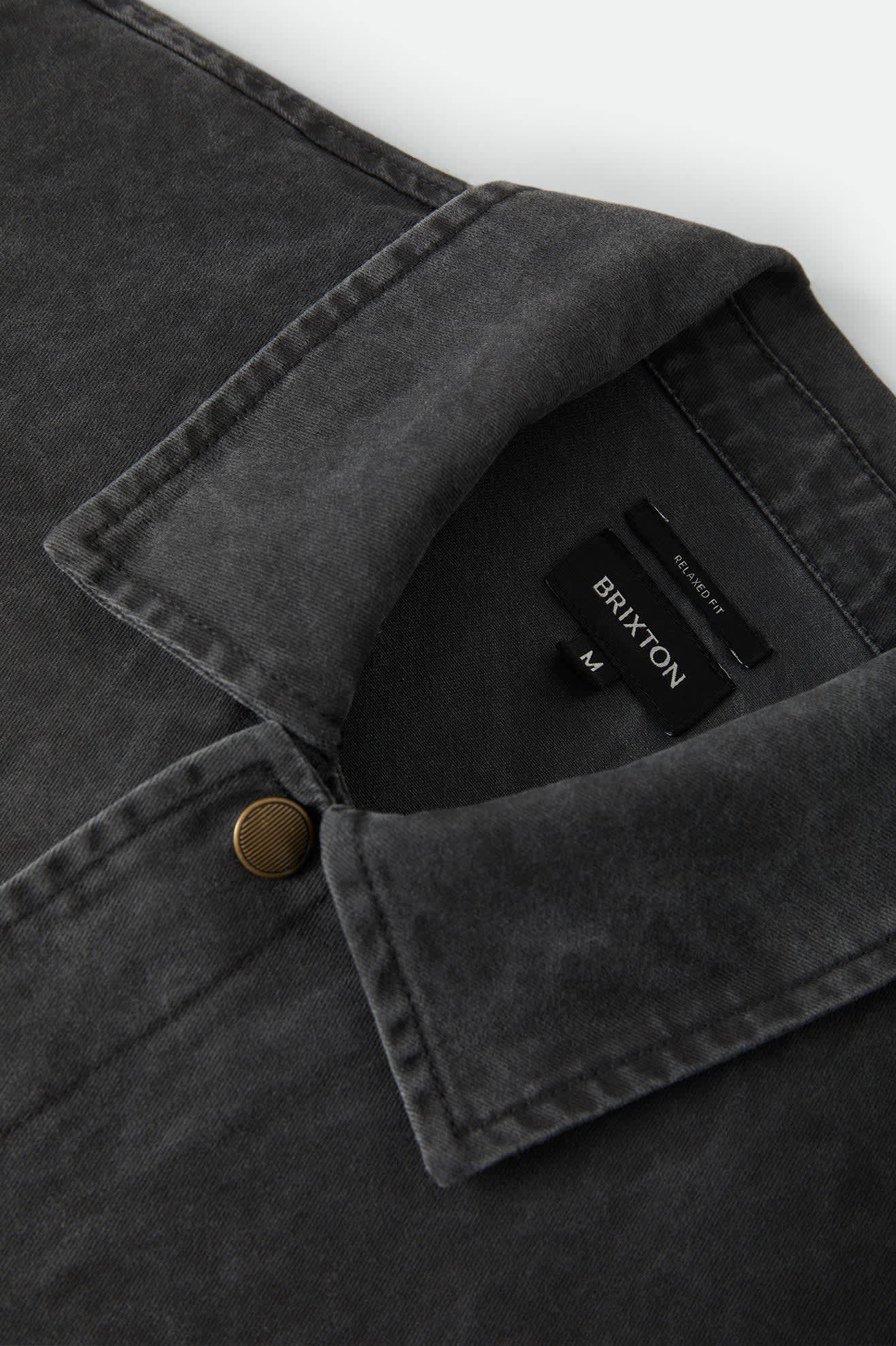 brixton-painters-jacket-washed-black-baumwolltwill image 7