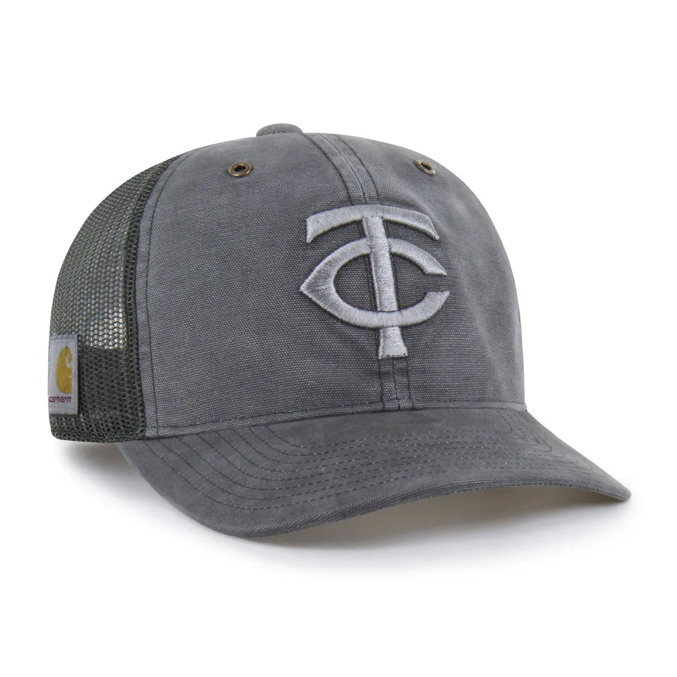 47-brand-47-trucker-minnesota-twins-carhartt-dyed-rf-cap-shadow-osf image 1