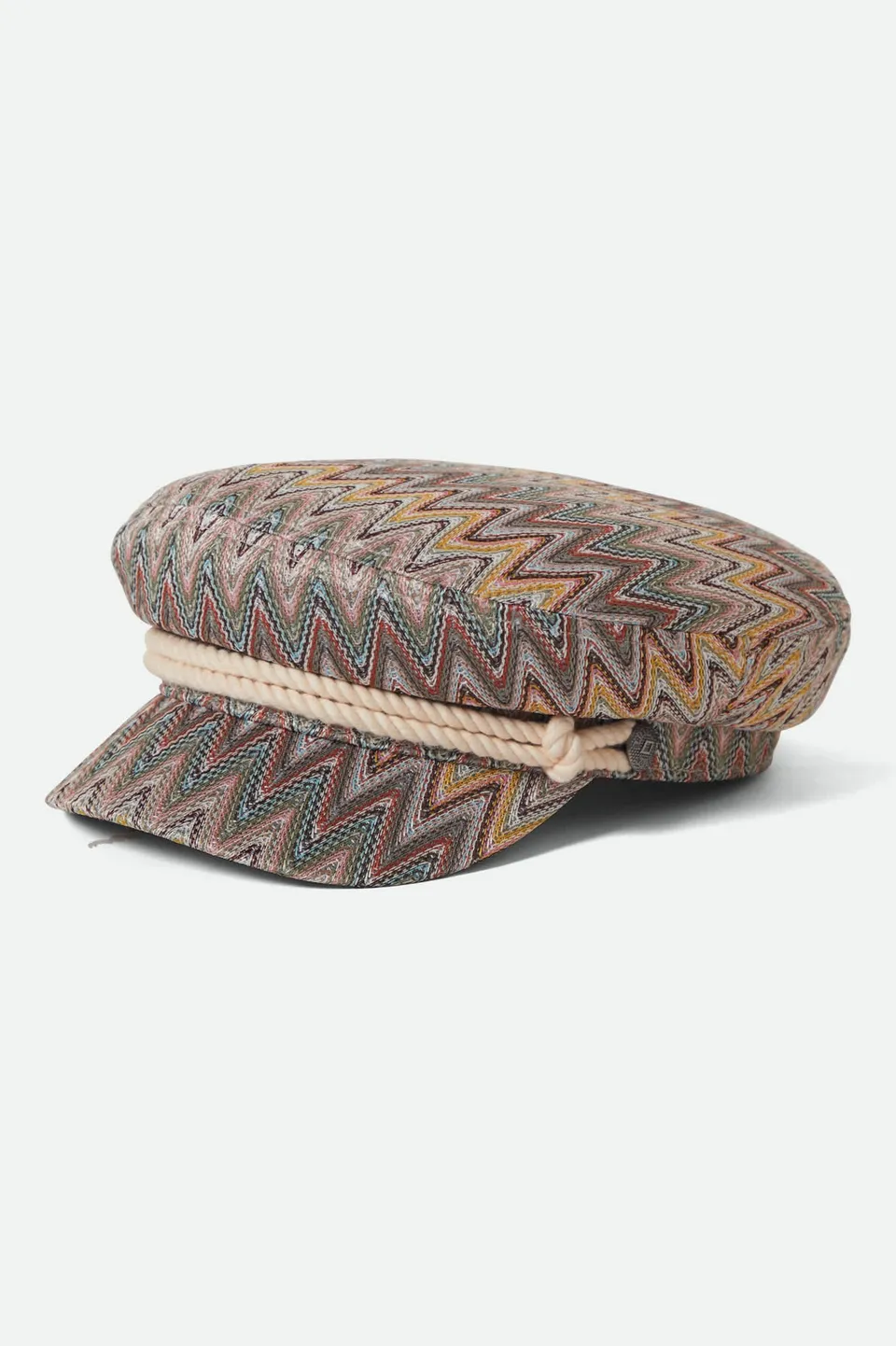 brixton-fiddler-fisherman-cap-multi-zigzag-kordel image 1