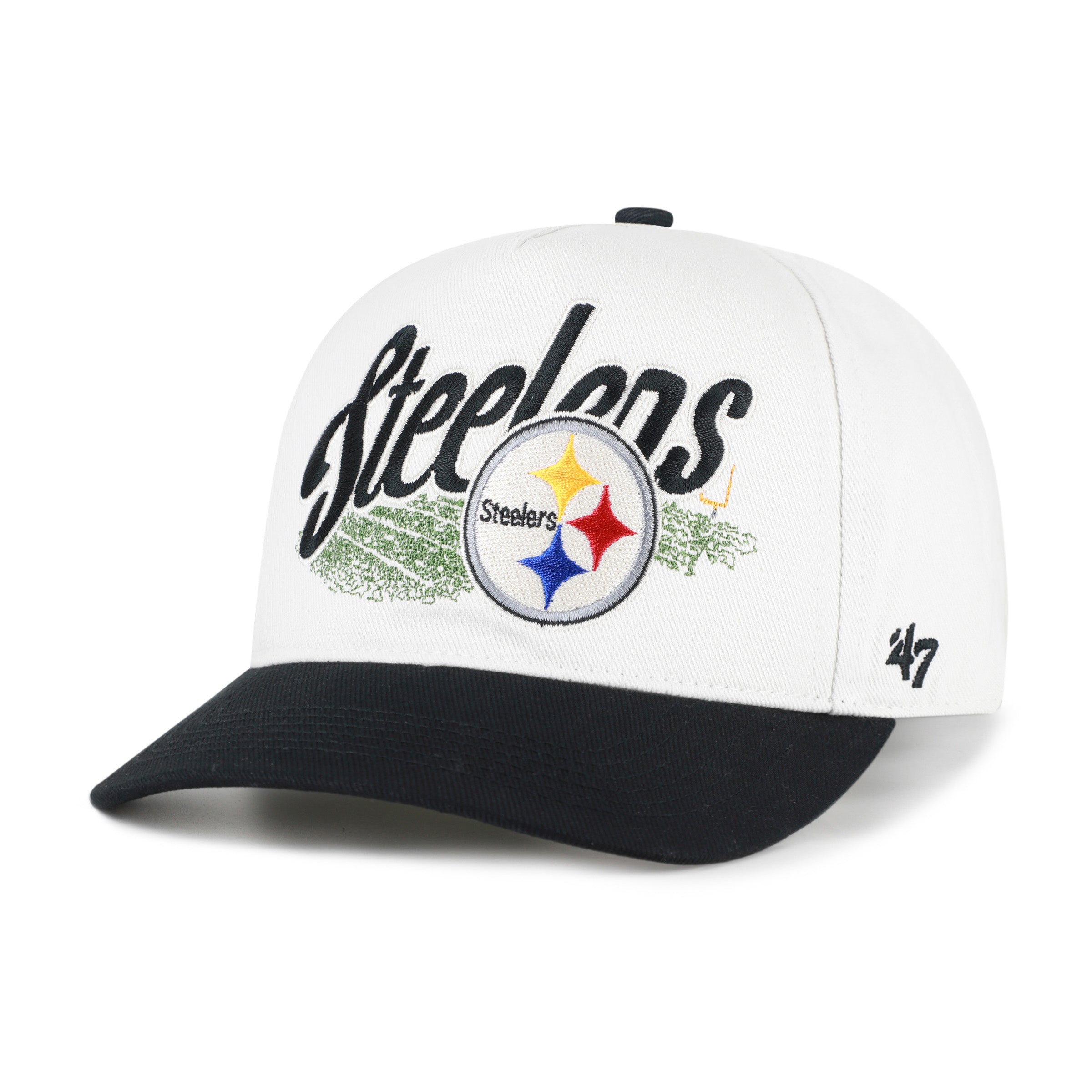 47-hitch-steelers-enfield-cap-sand-rf-snapback image 1