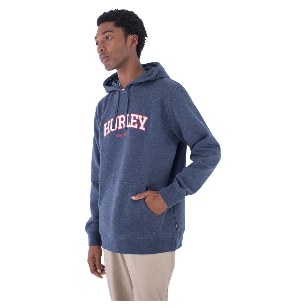 hurley-flow-pullover-hoodie-indigo-baumwolle-herren image 4