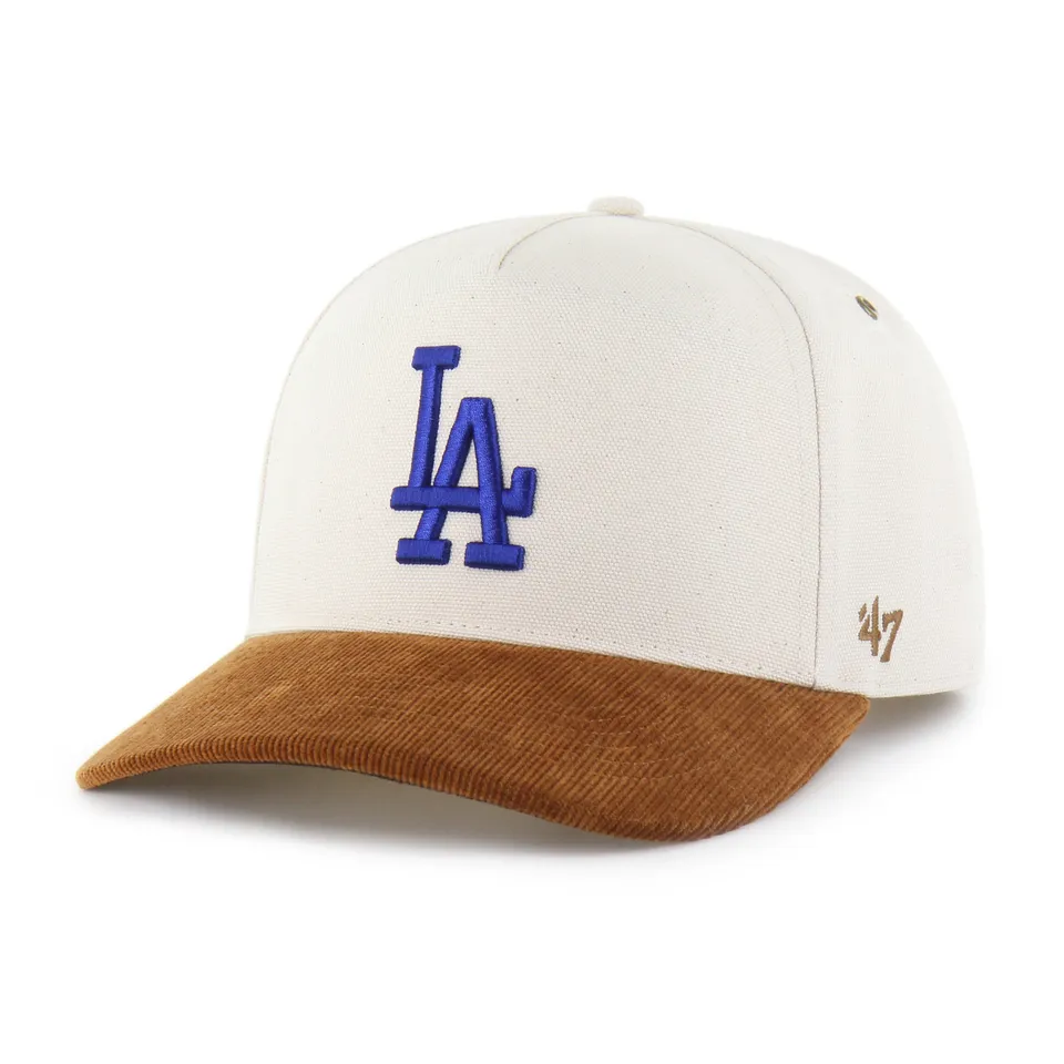 47-brand-hitch-dodgers-snapback-natural-carhartt-cord image 1