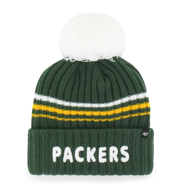 47-brand-knits-packers-fuzzy-script-cuff-beanie-dunkelgr-n image 1
