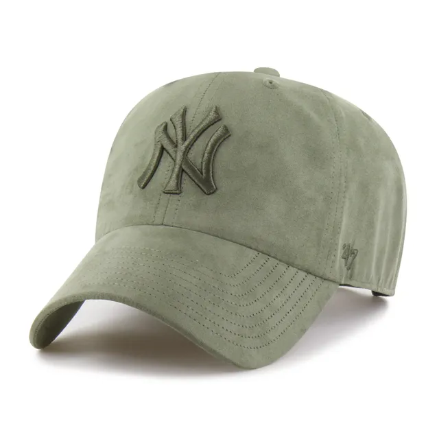 47-brand-clean-up-new-york-yankees-cap-moss-osf-suede image 1