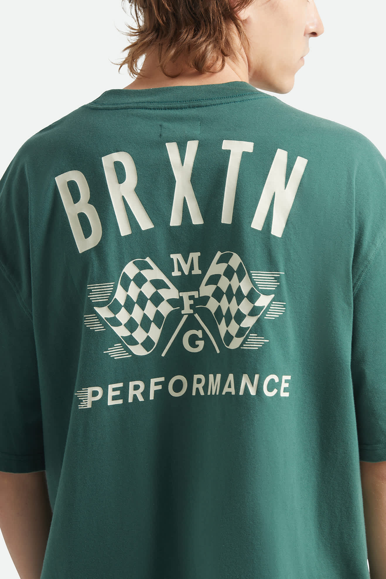 brixton-primary-cropped-shirt-primal-green-boxy image 5