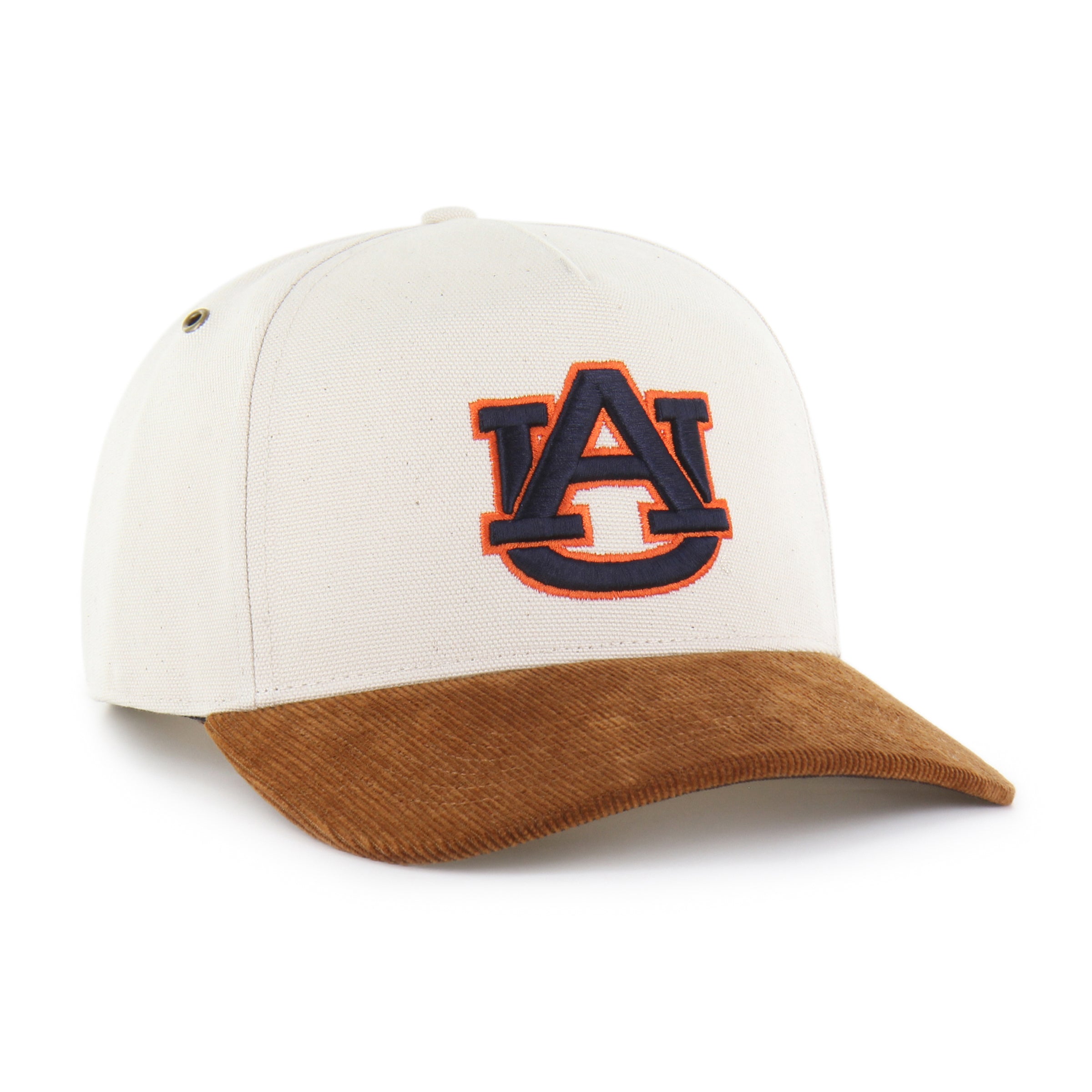 47-hitch-auburn-tigers-cap-natural-snapback-canvas image 4