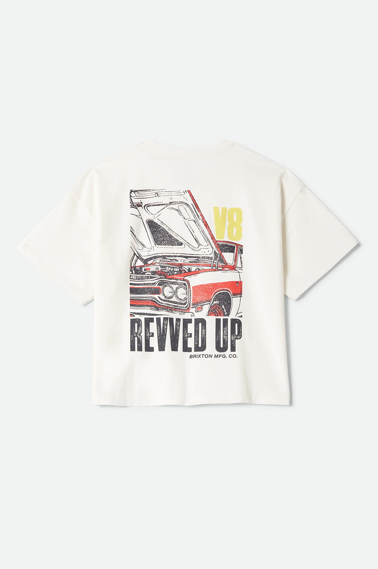 brixton-revved-up-boxy-crew-t-shirt-off-white-print image 8