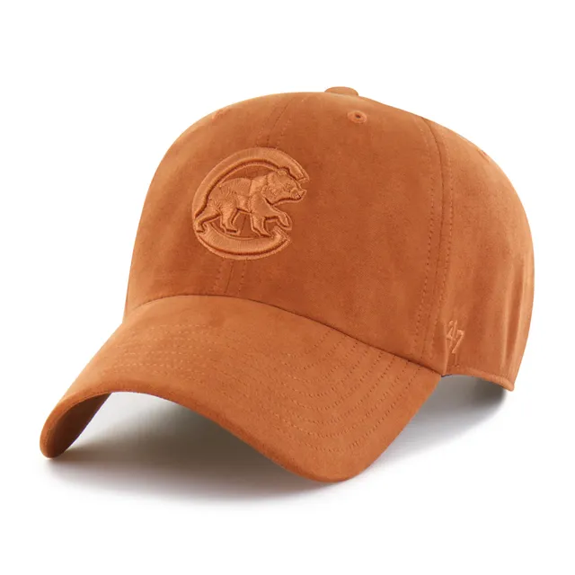 47-clean-up-ballpark-suede-chicago-cubs-baseballcap-orange-osf image 1